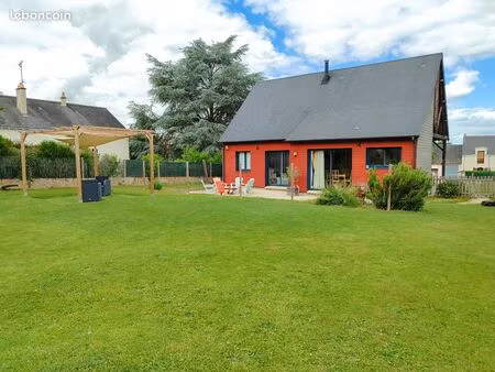 amboise (chandon) - maison bois bioclimatique (2017) - potentiel 130m² - terrain 1354m²