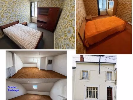 maison 6 pièces 138m2. 3 niveaux. jardin sud