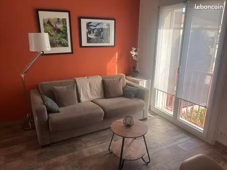 studio meublé 18 m² tram tonnelles - quartier alco - proche mbs  lycées jean monnet et jul