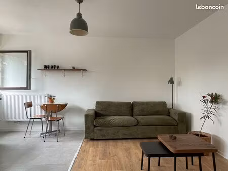 appartement meublé 2 pièces – 33 m² – tours centre / velpeau