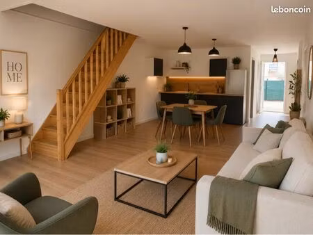 appartements 3 chambres terrasse jardin