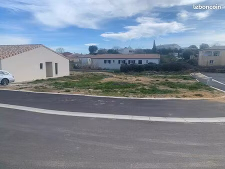 terrain 329m2 cazouls-les-béziers