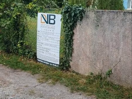 terrain à vendre 810 m2 suite à division parcellaire