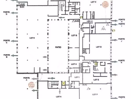local d'activités 3508 m² arnouville
