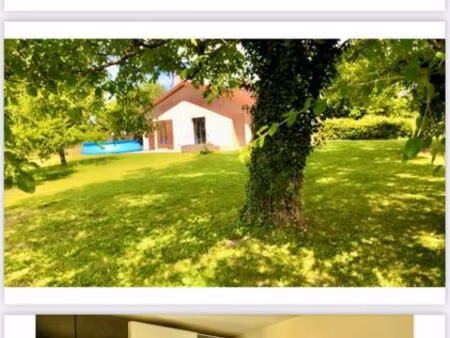jolie maison spacieuse (118m2 + 65m2 sous sol aménagé) sur 2143 de terrain (roche)