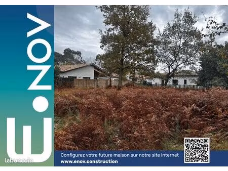 terrain 985 m² hourtin