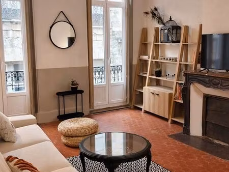 adresse idéale charmant f4 en duplex -86 m²  rénové avec soin  à deux pas des allées paul 