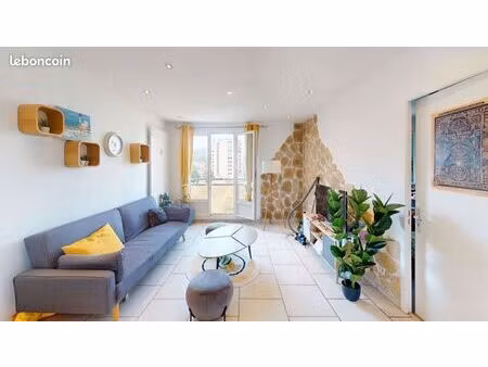 t4 meublé 63m² saint-martin-d'hères - colocation clé en main ou résidence principale