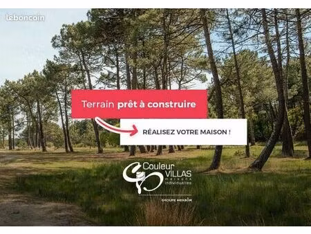 terrain 1 183 m² castets