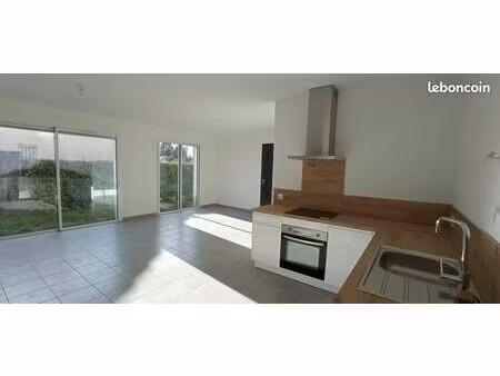 maison neuve plain pied 90 m² 3 chambres jardin