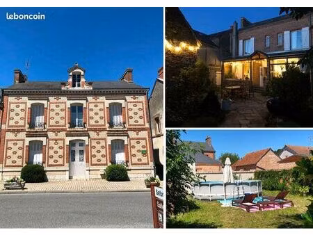 maison - 9 pièces - 180m2 avec jardin et dépendance