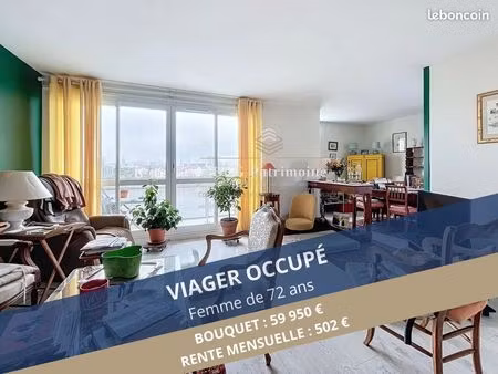 appartement en viager 3 pièces 79 m²