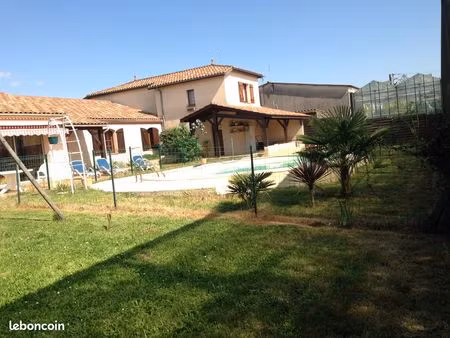 maison 4 ch avec piscine et parking proche casseneuil
