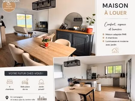 maison neuve à louer – vue campagne  112 m² – disponible au 10/09/2026