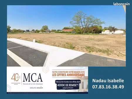 terrain 939 m² ambares et lagrave