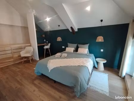 duplex rénové de 51m2 sur les bords de loire