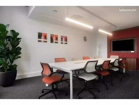 bureau en espace ouvert à louer pour 10 personnes à rennes  cesson cesson-sévigné