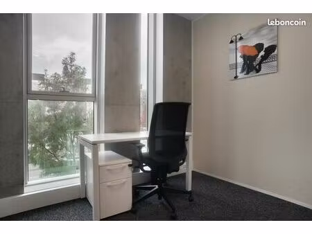bureau privé à louer pour 2 personnes à rennes  cesson cesson-sévigné