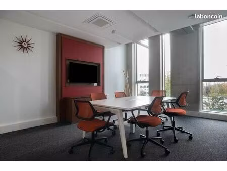 bureau privé à louer pour 4 personnes à rennes  cesson cesson-sévigné