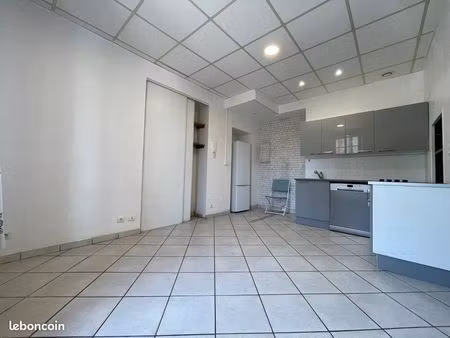 appartement 46 m2 avec jardin