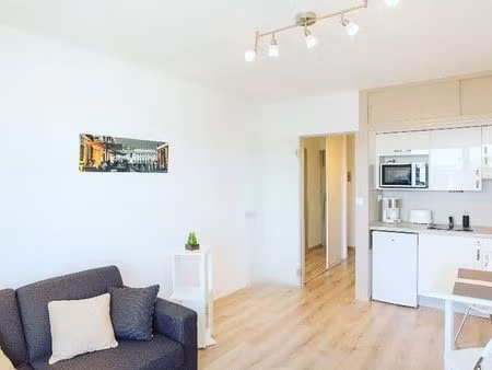 studio meublé 23m² + parking – résidence sécurisée – idéal investisseur