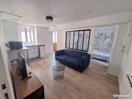 appartement meublé rénové – hyper-centre à 5 min à pied – charges comprises
