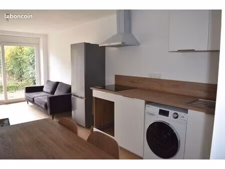 t2 meublé 50 m² avec jardin et suite parentale — redon — dispo 1er juillet