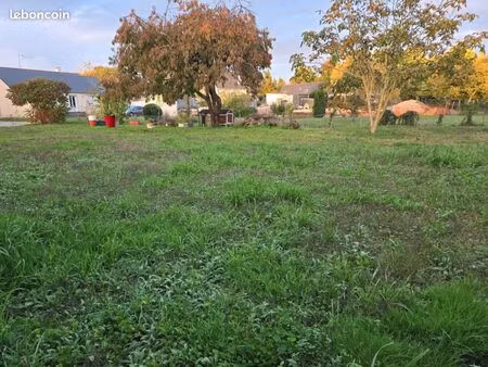 terrain constructible au coeur de nort-sur-erdre