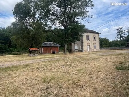 maison avec 5400m2 de terrain plus un entrepôt