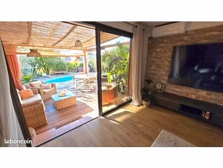 béziers villa t5 150m2/600m2  piscine  spa  garage 60m2