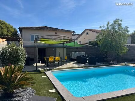 maison 126m2 sur 806m2 de parcelle à fabrègues