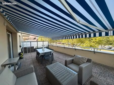 t3 haut de gamme avec grande terrasse – saint-étienne (cours fauriel)