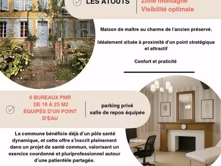 bureaux médicaux et paramédicaux