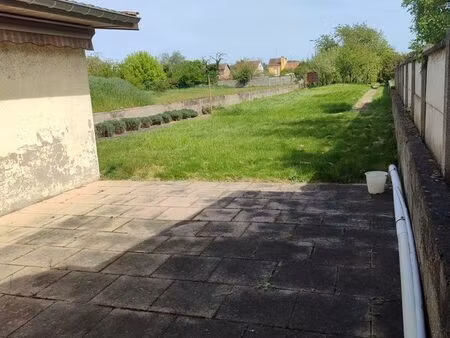 dombasle/mthe - maison 5 pièces 105 m² avec grand jardin plein centre avec rue au calme