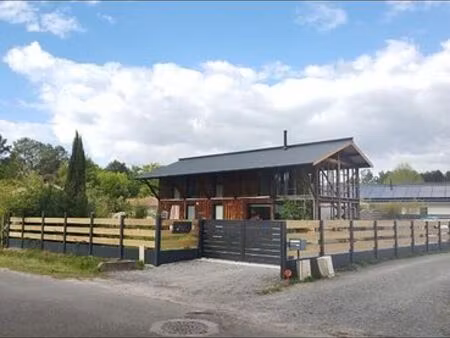 maison bois contemporaine proche lac