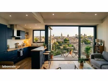 appartement 3 pièces 65 m²