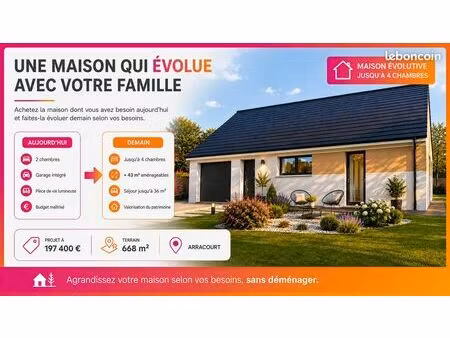 maison 3 pièces 100 m²
