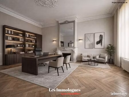 appartement 4 pièces 128 m²