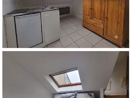 studio axe principal de la zone piétonniére trés coquet lumineux et agréable