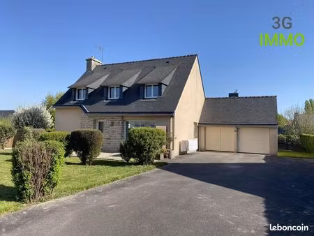vente | maison t6+ | 7p | 5ch | 142 m² | locminé | expo sud | terrasse