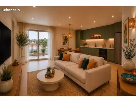appartement 3 pièces 64 m²