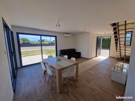 maison mitoyenne t4bis – 90 m² + garage 17m² – construction 2024 – muret (31600) disponibl