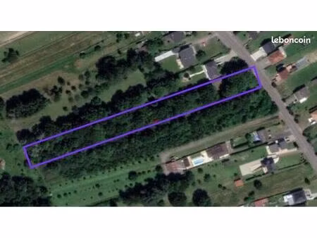 terrain à bâtir constructible