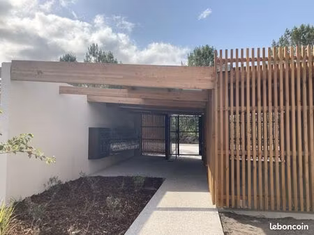 à louer – appartement t2 de 43 m² avec parking – biscarrosse bourg