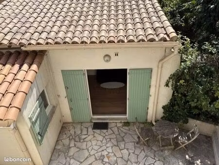location t1 meublé avec mezzanine - calme - grande terrasse - arceaux - montpellier