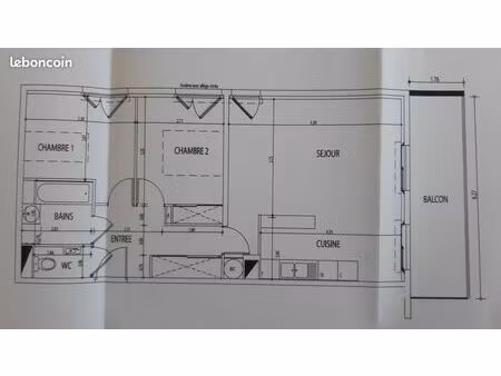 appartement f3 st nazaire