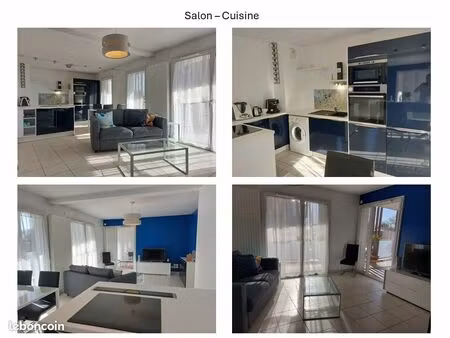 t3 lumineux – saint herblain quartier bourg - 21 m² d’extérieur – résidence récente avec p