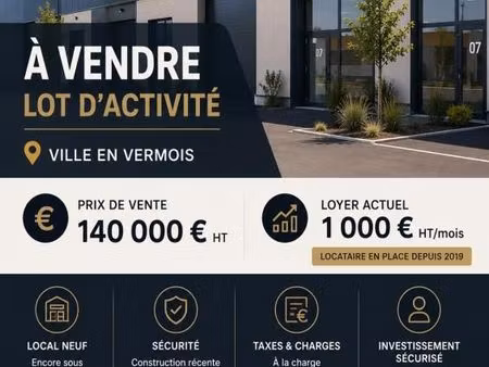 local d'activité 170 m²