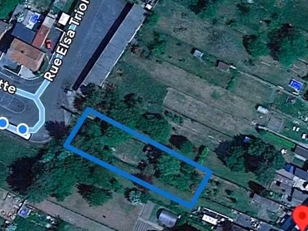 location terrain+ garage aulnoye aymerie