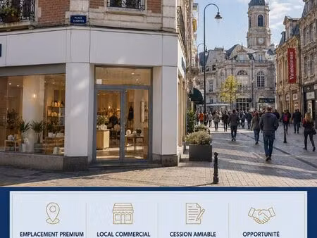 local 90 m² valenciennes